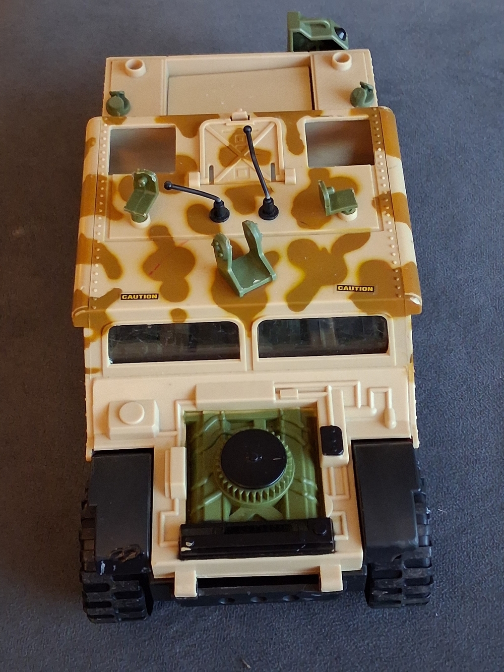 Beige & Green Military Toy Vehicle - Electronics Video Games & Consoles